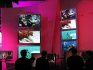 Wall of flat-screen TV's
